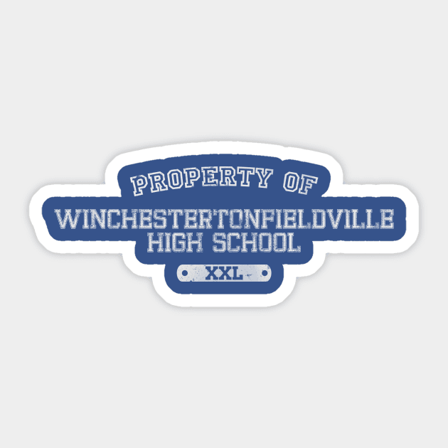 Winchestertonfieldville High School Sticker by bobbuel